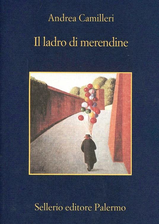 Il ladro di merendine - Andrea Camilleri - copertina