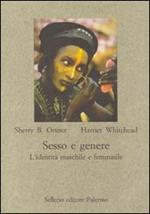 Sesso e genere. L'identità maschile e femminile