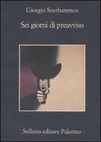 Sei giorni di preavviso - Giorgio Scerbanenco - copertina