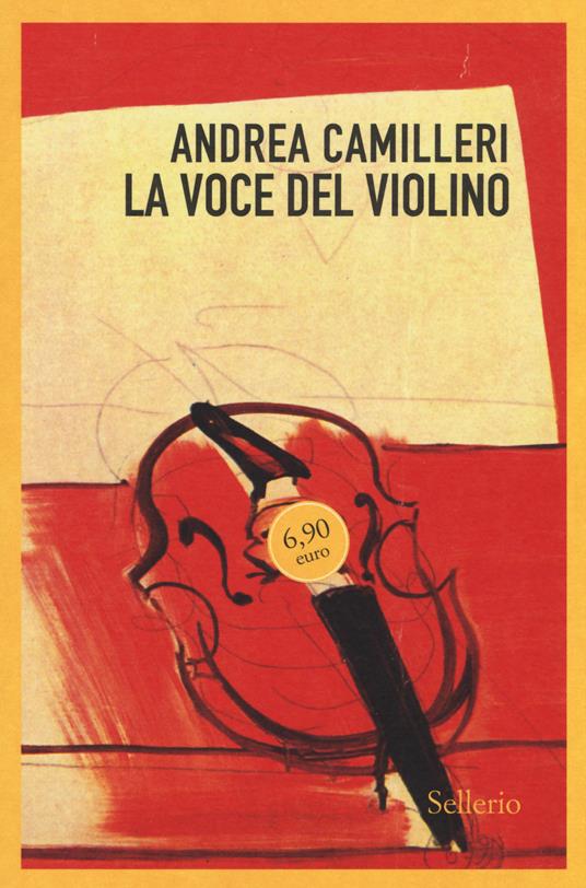 La voce del violino - Andrea Camilleri - copertina