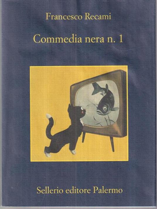 Commedia nera n. 1 - Francesco Recami - copertina