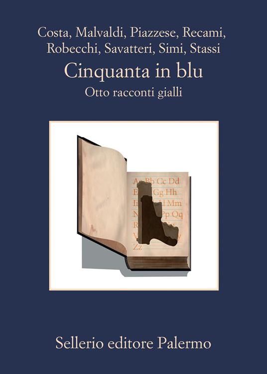 Cinquanta in blu. Otto racconti gialli - copertina