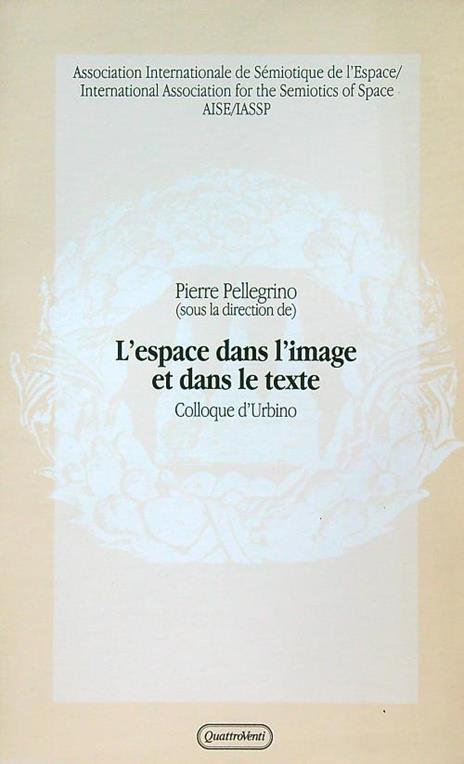 L' espace dans l'image et dans le texte - copertina
