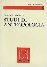 Studi di antropologia - Enzo Maccagnolo - copertina