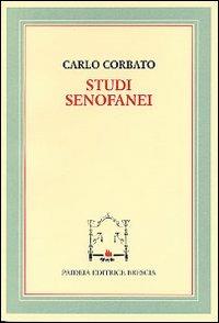 Studi senofanei - Carlo Corbato - copertina