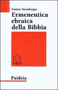 Ermeneutica ebraica della Bibbia - Günter Stemberger - copertina