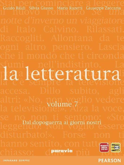  La letteratura. Vol. 7: Dal Dopoguerra ai giorni nostri