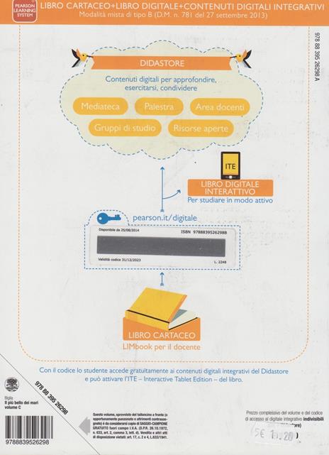  Il più bello dei mari. Vol. C. Didastore. Per le Scuole superiori. Con e-book. Con espansione online - 2