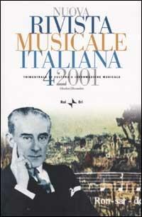 Nuova rivista musicale italiana (2001). Vol. 4 - copertina