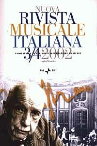 Nuova rivista musicale italiana (2002) vol. 3-4 - copertina