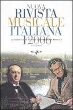 Nuova rivista musicale italiana (2006). Vol. 1