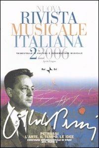 Nuova rivista musicale italiana (2006). Vol. 2: Petrassi. L'arte, il tempo, le idee. Atti del Convegno internazionale di studi, vol. 2 - copertina