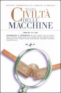 Nuova civiltà delle macchine (2007). Vol. 1: Epistemologia e storiografia (1) - copertina