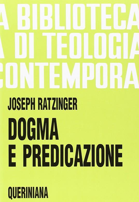 Dogma e predicazione - Benedetto XVI (Joseph Ratzinger) - copertina