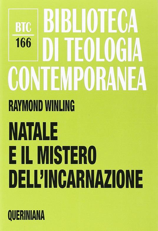 Natale e il mistero dell'incarnazione - Raymond Winling - copertina