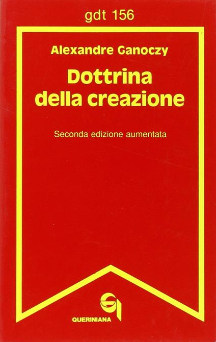 Dottrina della creazione - Alexandre Ganoczy - copertina