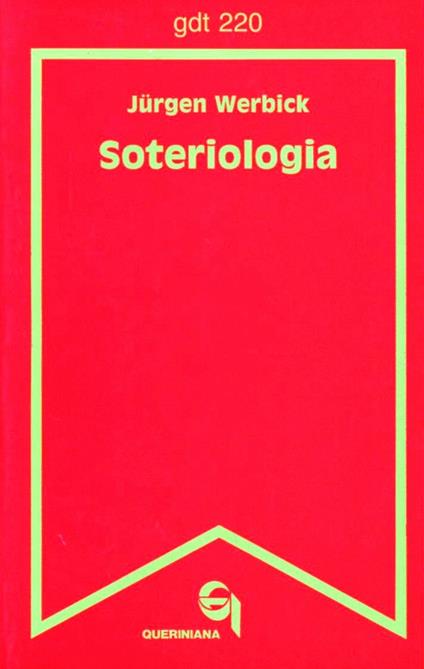 Soteriologia - Jürgen Werbick - copertina