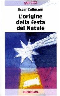 L'origine della festa del Natale - Oscar Cullmann - copertina