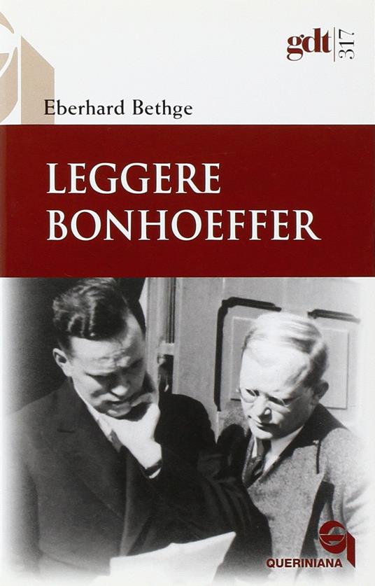 Leggere Bonhoeffer - Eberhard Bethge - copertina