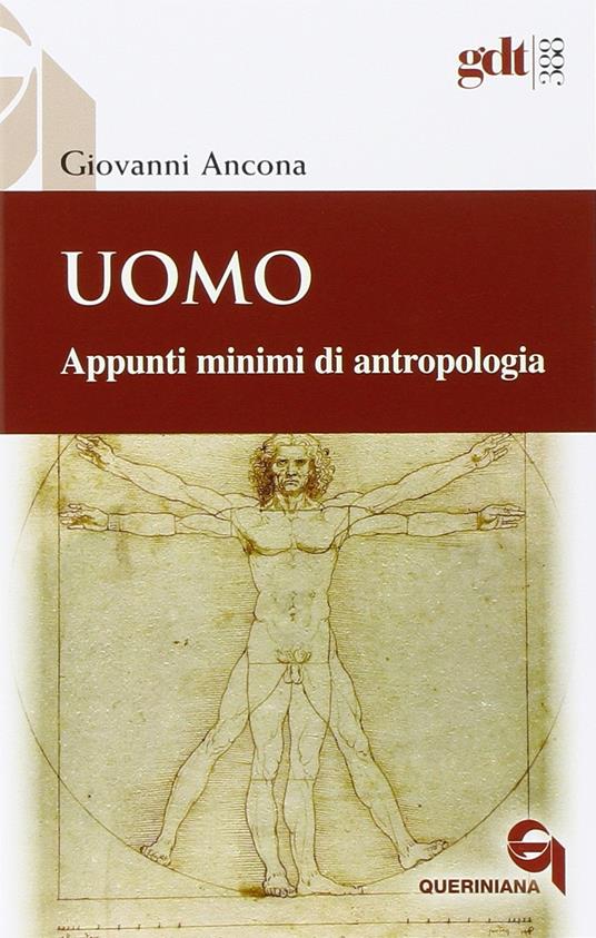 Uomo. Appunti minimi di antropologia - Giovanni Ancona - copertina