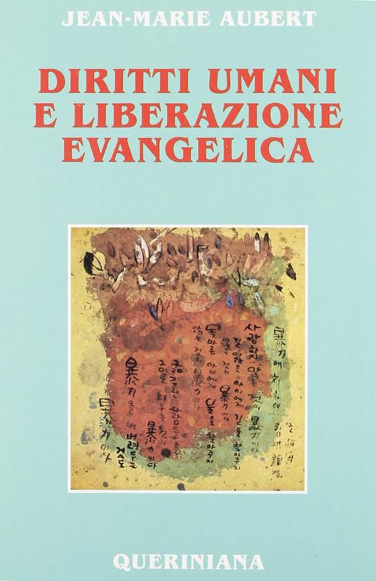 Diritti umani e liberazione evangelica - Jean-Marie Aubert - copertina