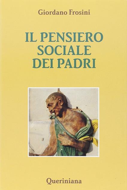 Il pensiero sociale dei Padri - Giordano Frosini - copertina