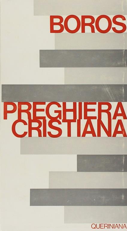 Sulla preghiera cristiana - Ladislaus Boros - copertina