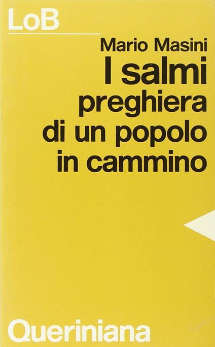 I Salmi. Preghiera di un popolo in cammino - Mario Masini - copertina