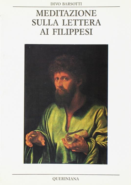 Meditazione sulla Lettera ai Filippesi - Divo Barsotti - copertina