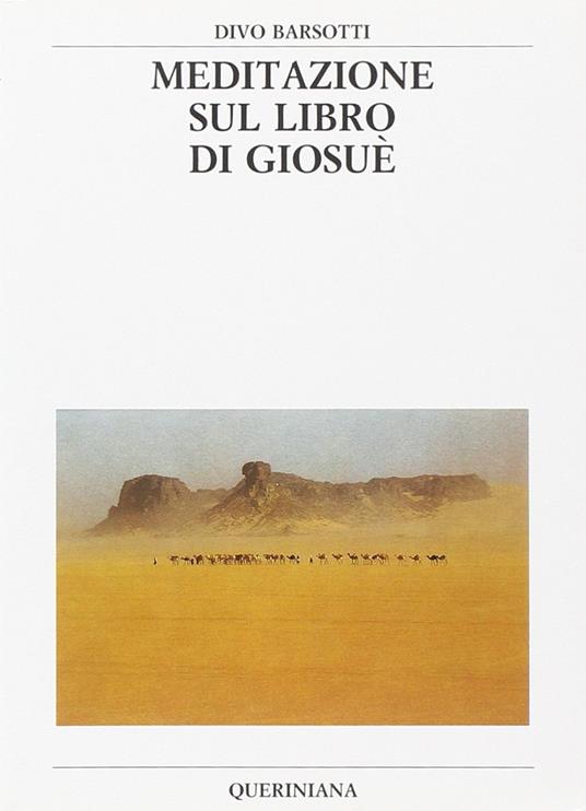 Meditazione sul libro di Giosuè - Divo Barsotti - copertina