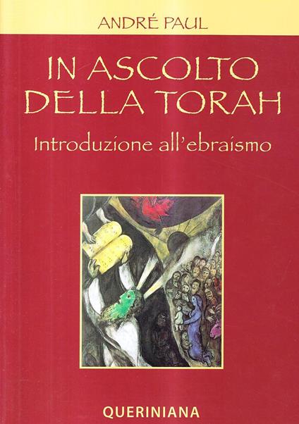 In ascolto della Torah. Introduzione all'ebraismo - André Paul - copertina