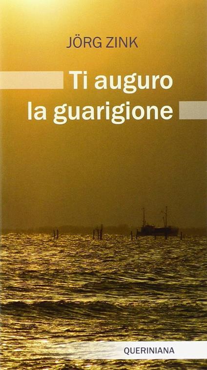 Ti auguro la guarigione - Jörg Zink - copertina