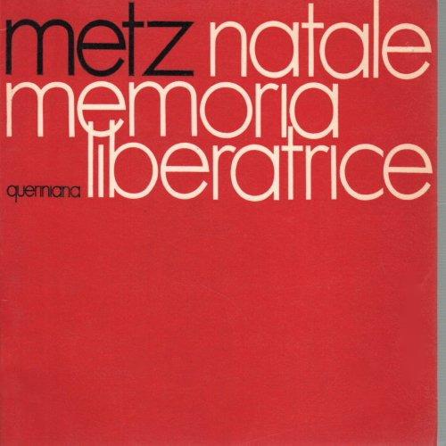 Natale: memoria liberatrice - Johann Baptist Metz - copertina