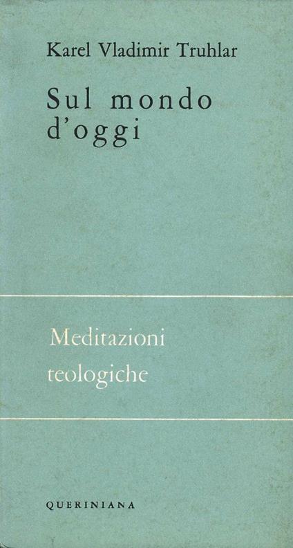 Sul mondo d'oggi - K. Vladimir Truhlar - copertina