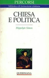 Chiesa e politica - Hippolyte Simon - copertina