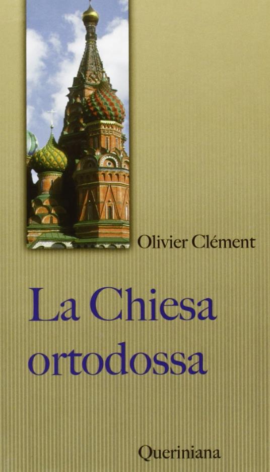 La chiesa ortodossa - Olivier Clément - copertina