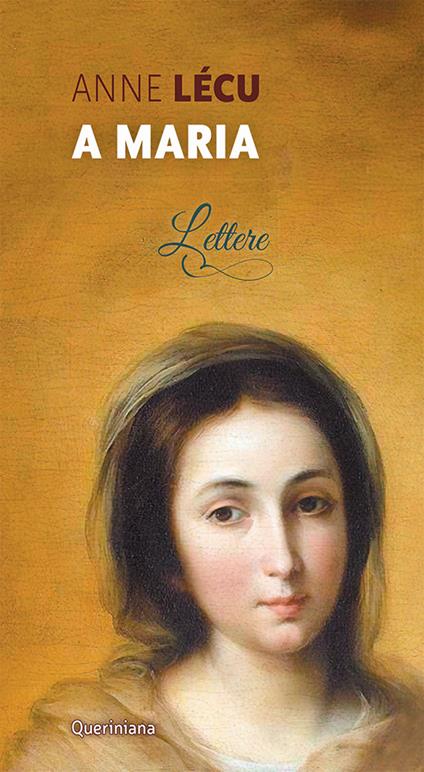 A Maria. Lettere - Anne Lécu - copertina