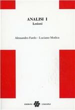 Analisi 1. Lezioni