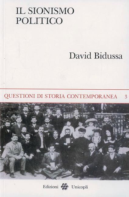 Il sionismo politico - David Bidussa - copertina