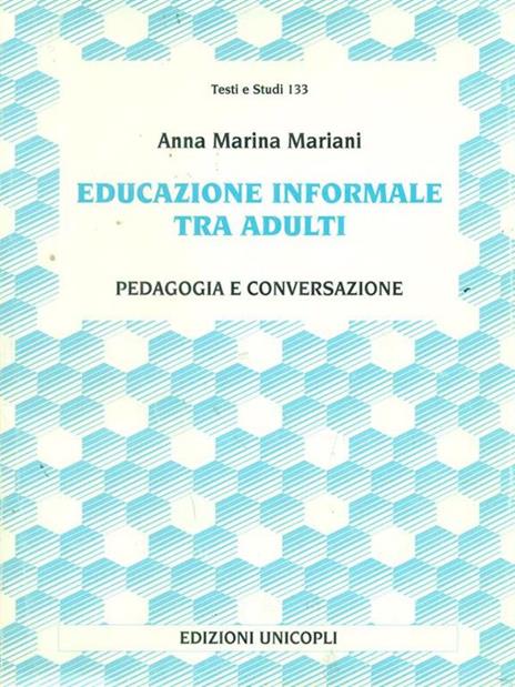 Educazione informale tra adulti - A. Marina Mariani - copertina