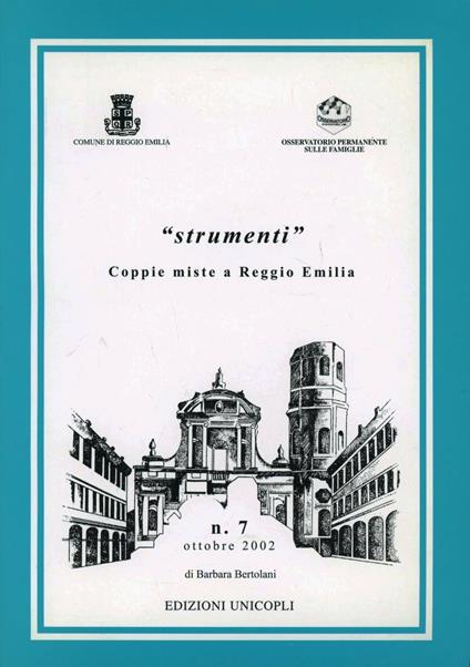 Coppie miste a Reggio Emilia - Barbara Bertolani - copertina