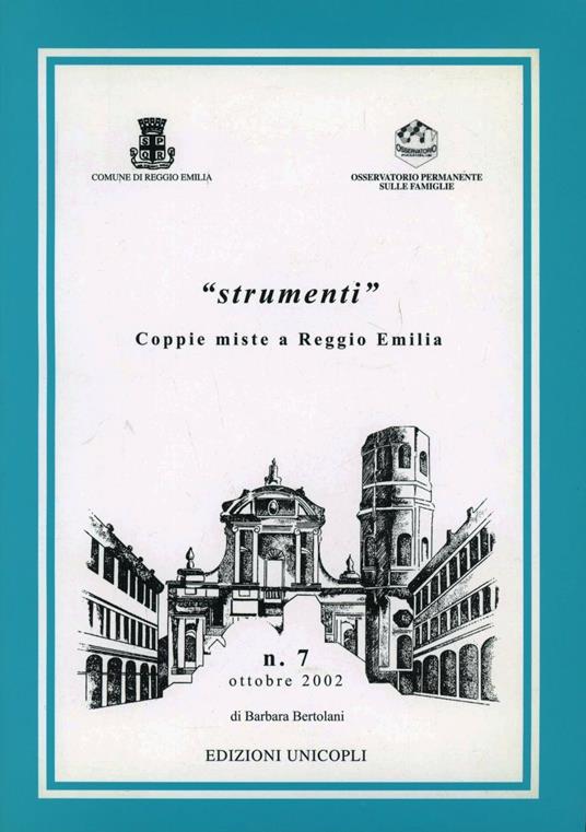 Coppie miste a Reggio Emilia - Barbara Bertolani - copertina