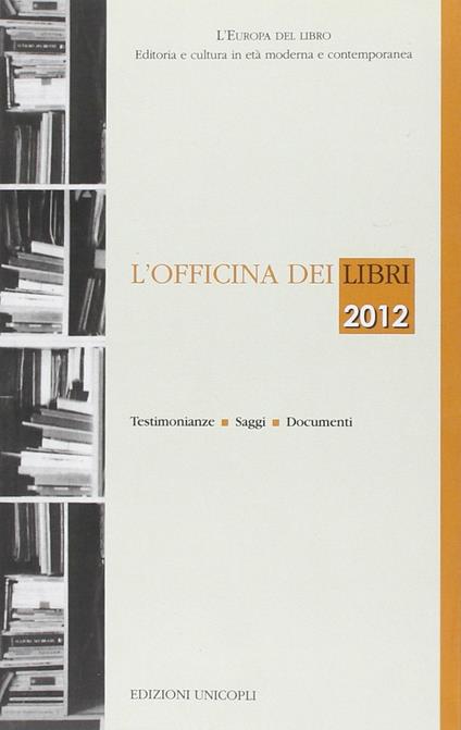 L'officina dei libri 2012 - copertina