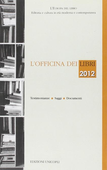L' officina dei libri 2012 - copertina