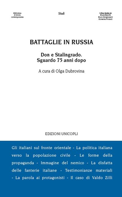 Battaglie in Russia. Il Don e Stalingrado 75 anni dopo - copertina