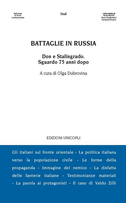 Battaglie in Russia. Il Don e Stalingrado 75 anni dopo - copertina
