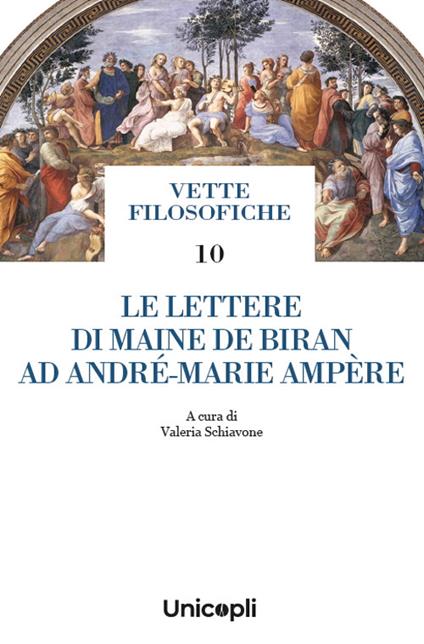 Le lettere di Maine de Biran ad André-Marie Ampère - copertina