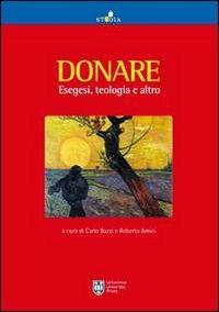 Donare. Esegesi, teologia e altro - copertina