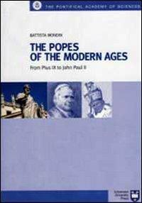 The Popes of the modern Ages. From Pius IX to John Paul II - Battista Mondin - copertina
