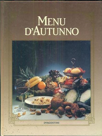 Menu d'autunno - copertina
